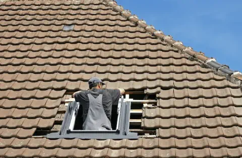 Pose de velux - Marin